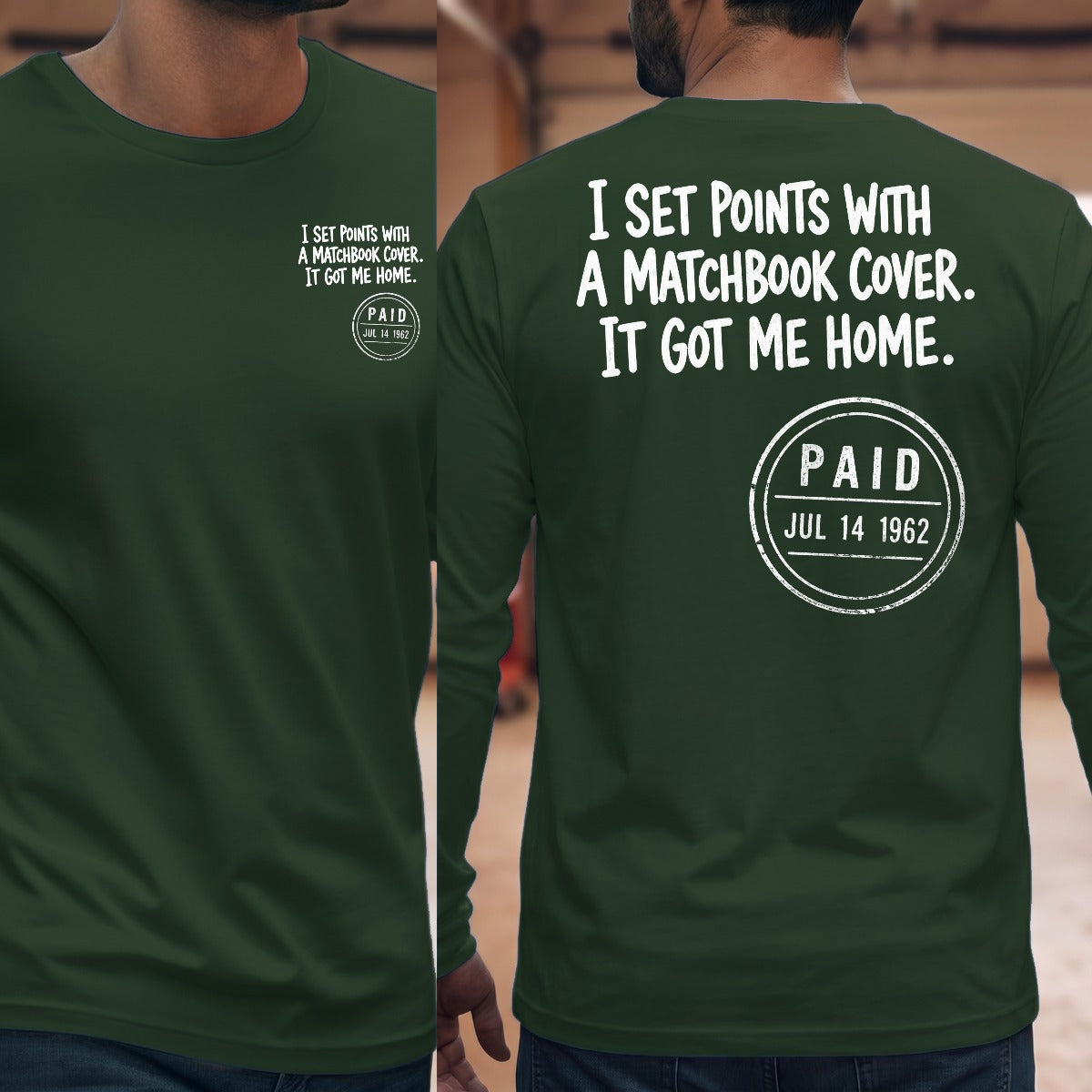 Forest Green | Front & Back