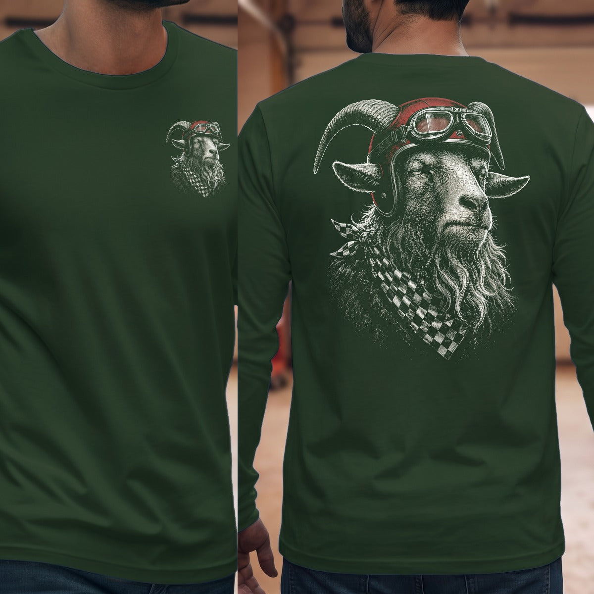 Forest Green | Front & Back