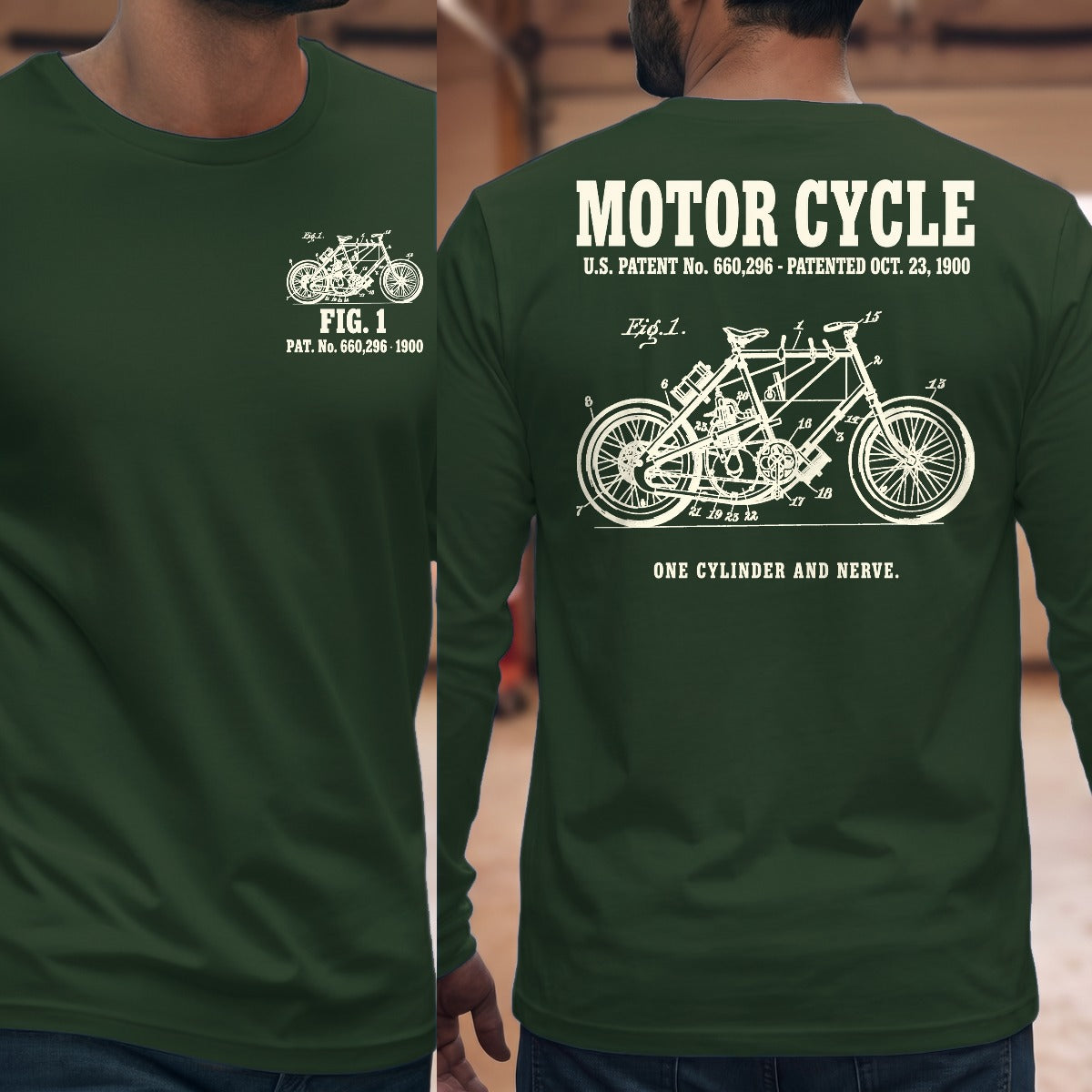 Forest Green | Front & Back