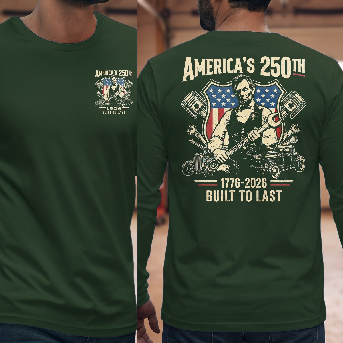Forest Green | Front & Back
