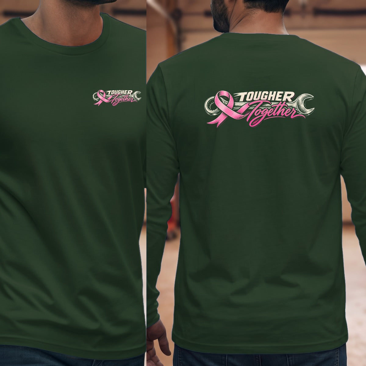 Forest Green | Left Chest + Back