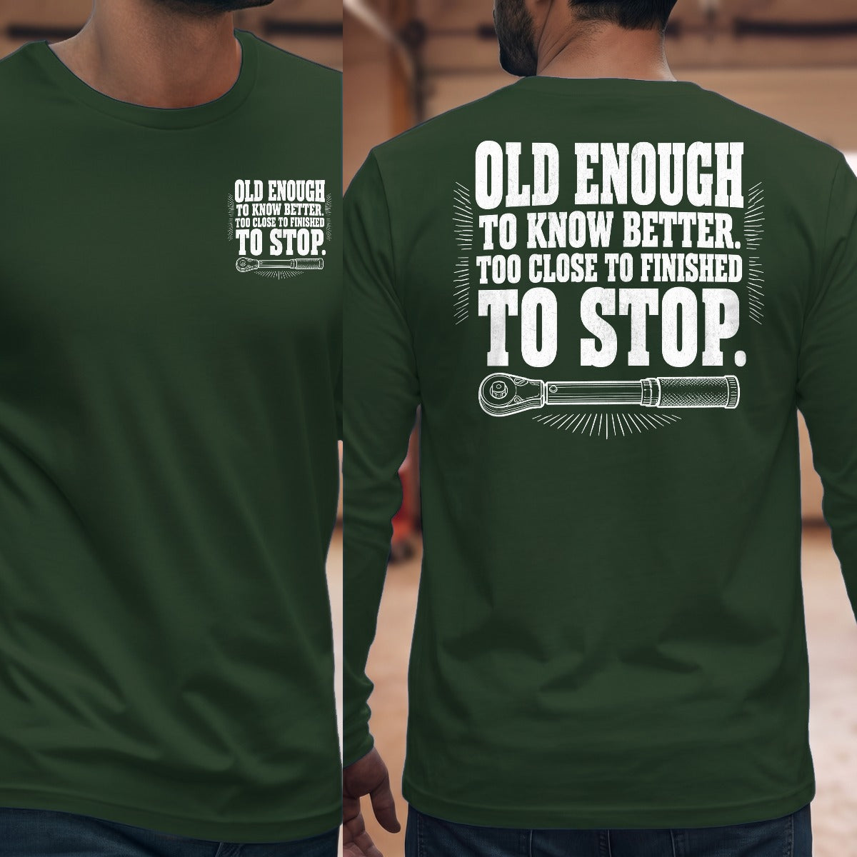 Forest Green | Front & Back