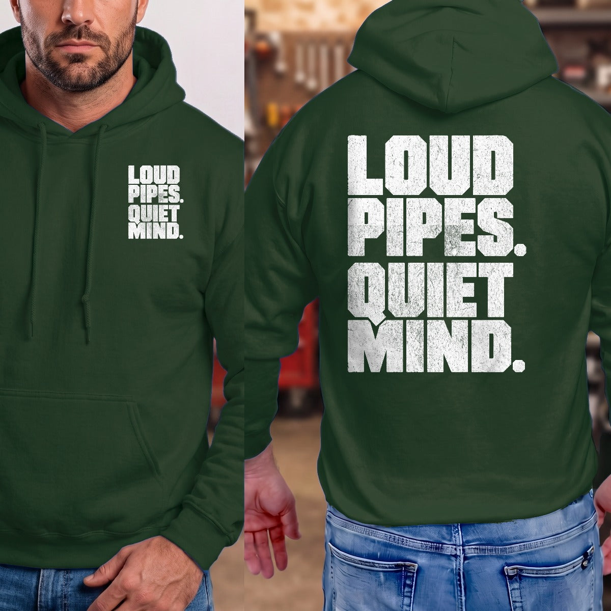 Forest Green | Front & Back