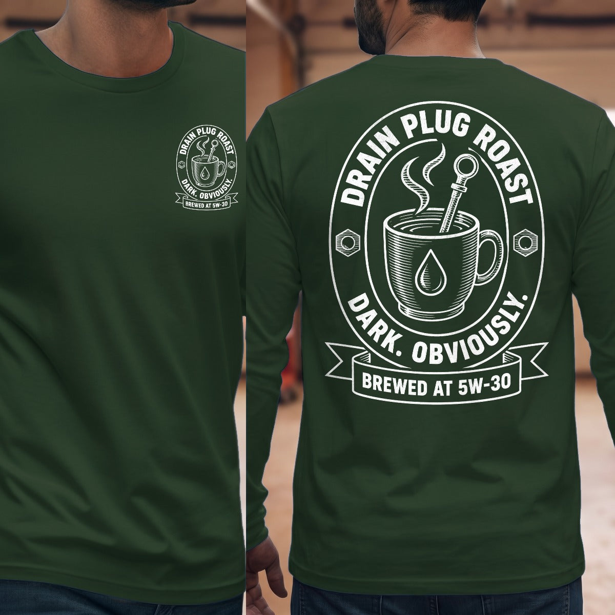 Forest Green | Front & Back