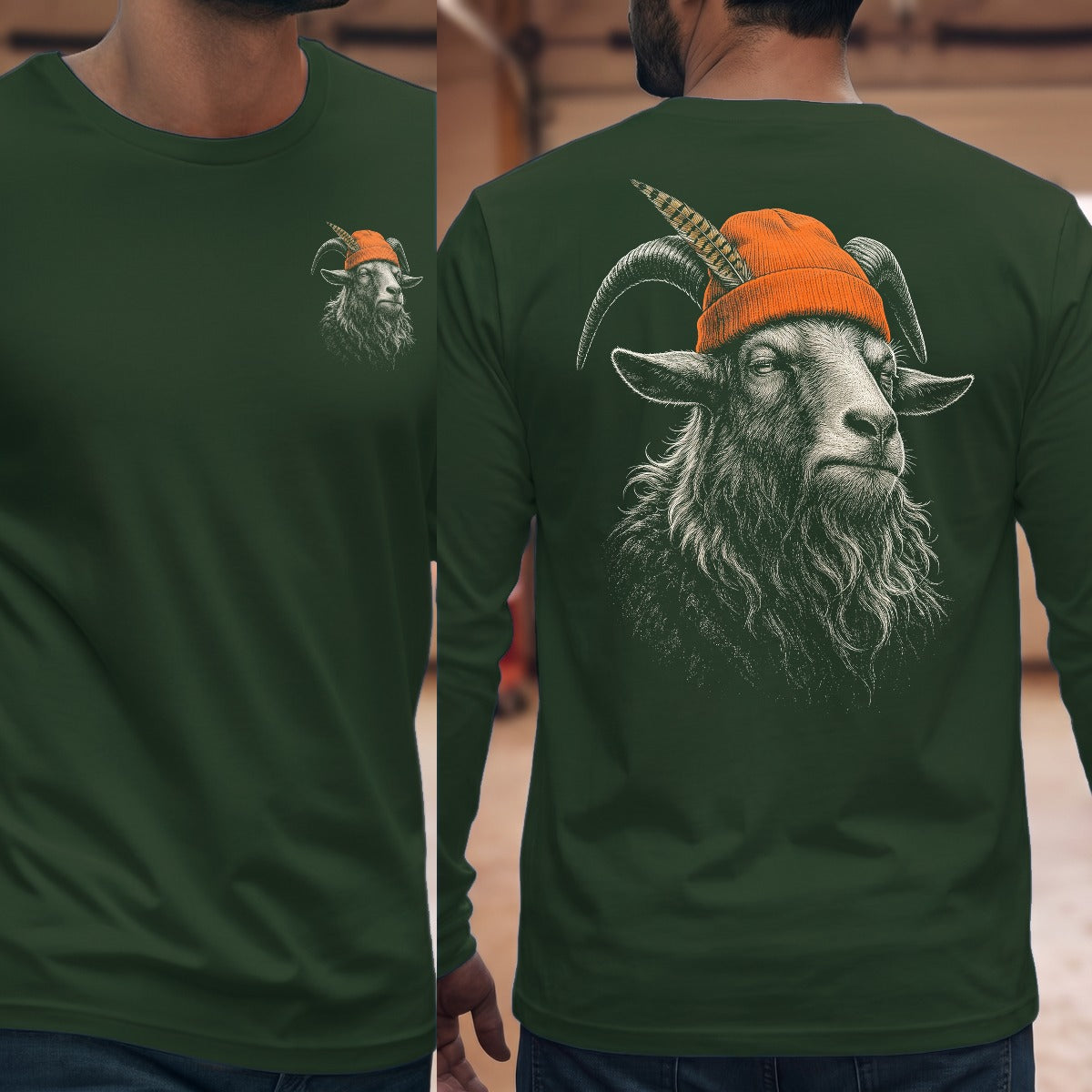 Forest Green | Front & Back