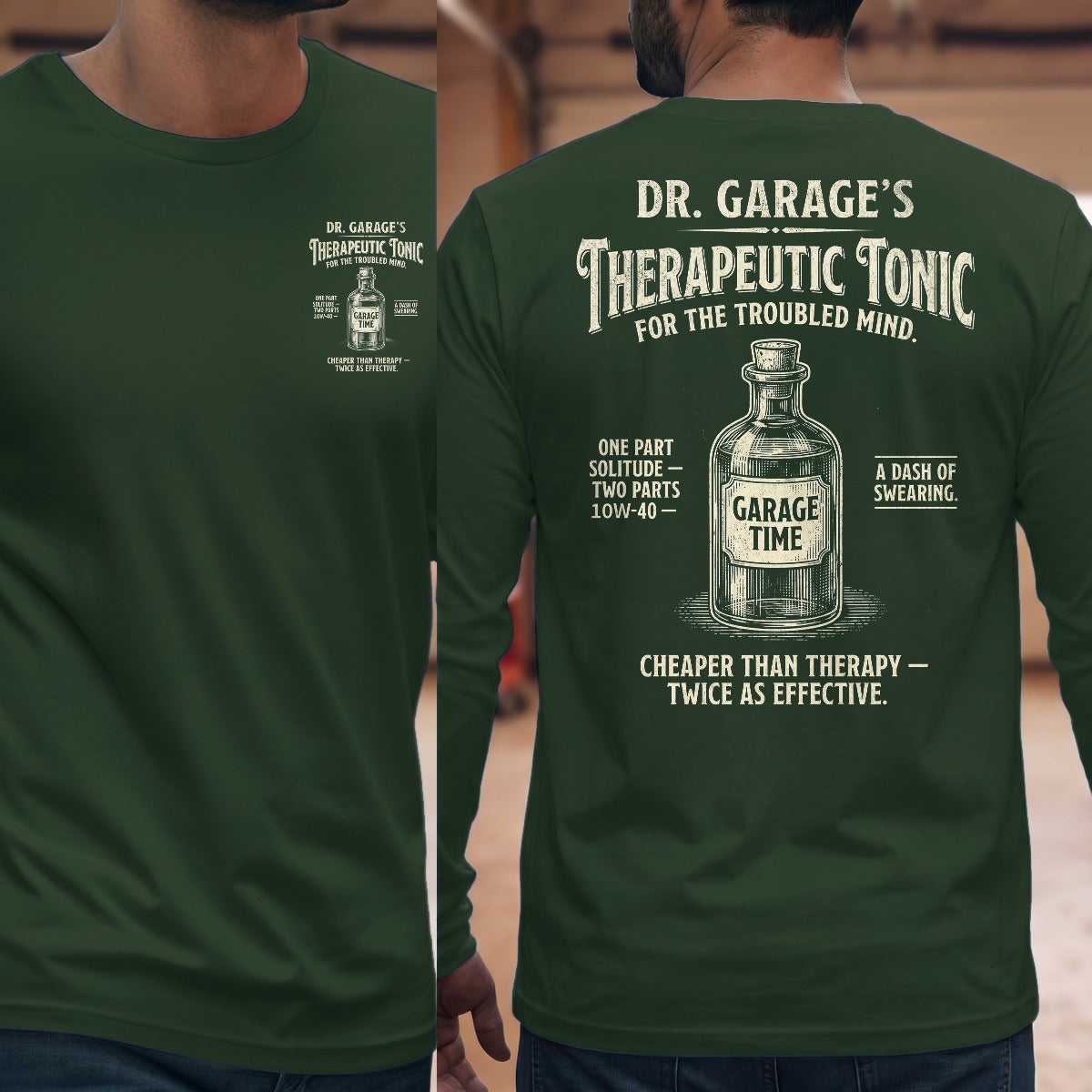 Forest Green | Front & Back