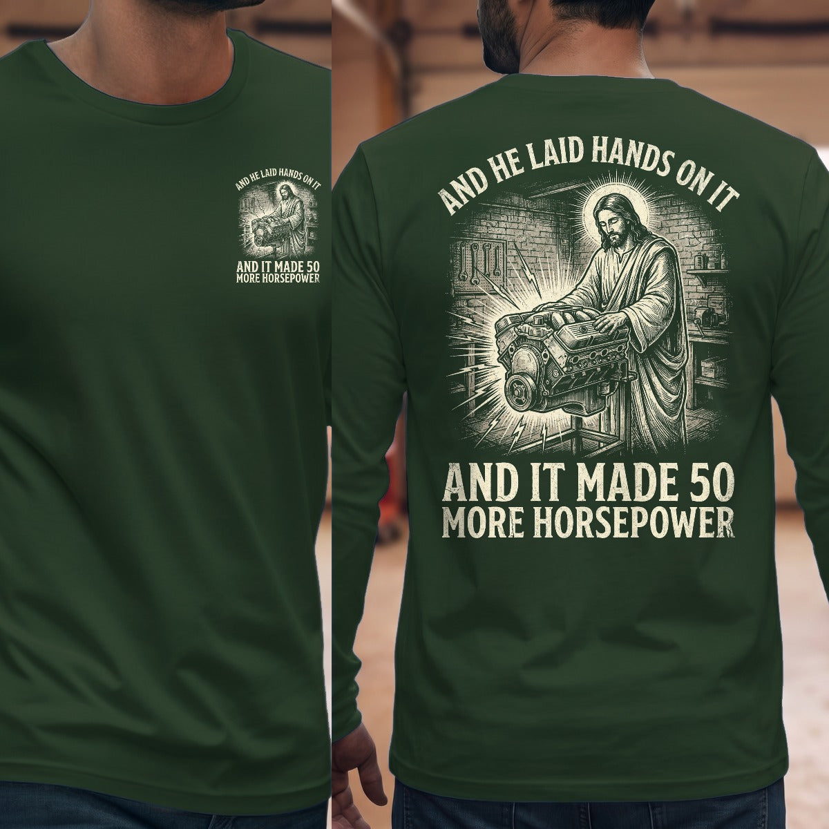 Forest Green | Front & Back