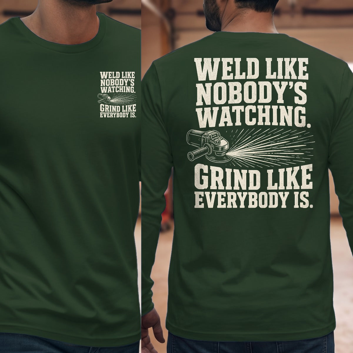 Forest Green | Front & Back