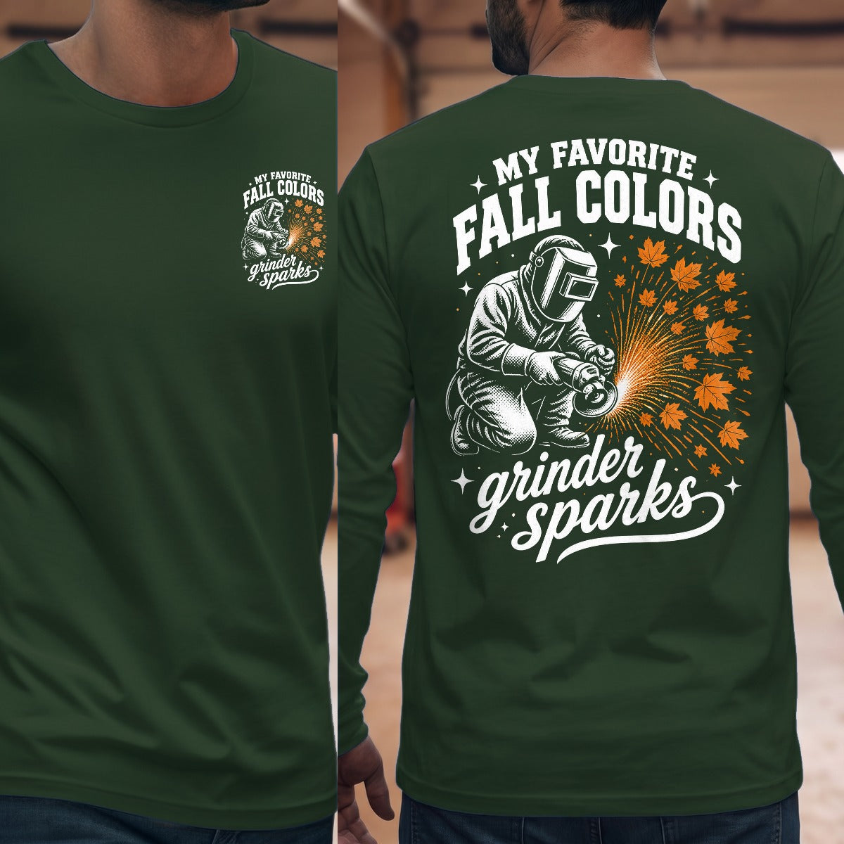 Forest Green | Front & Back