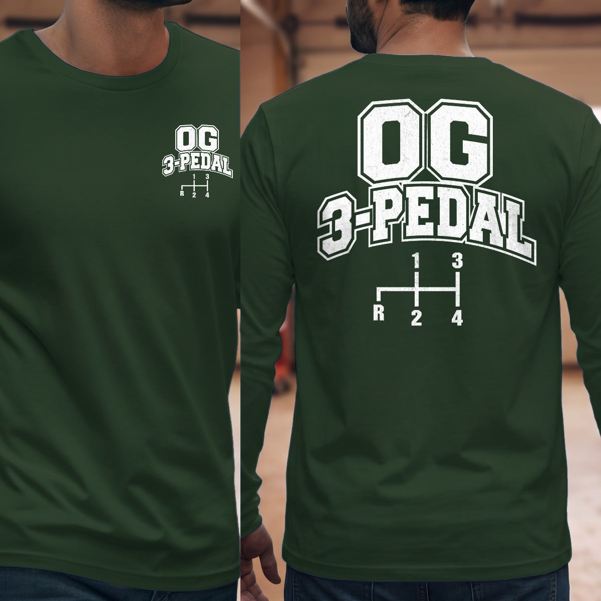 Forest Green | Front & Back