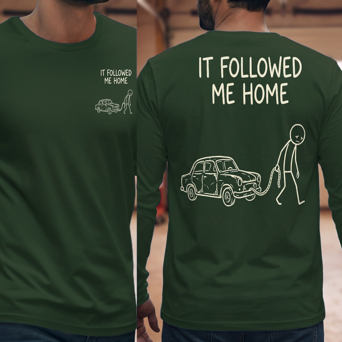 Forest Green | Front & Back