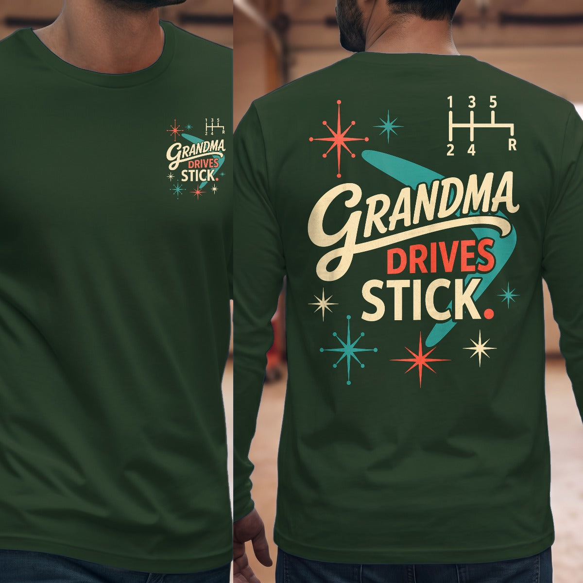Forest Green | Front & Back