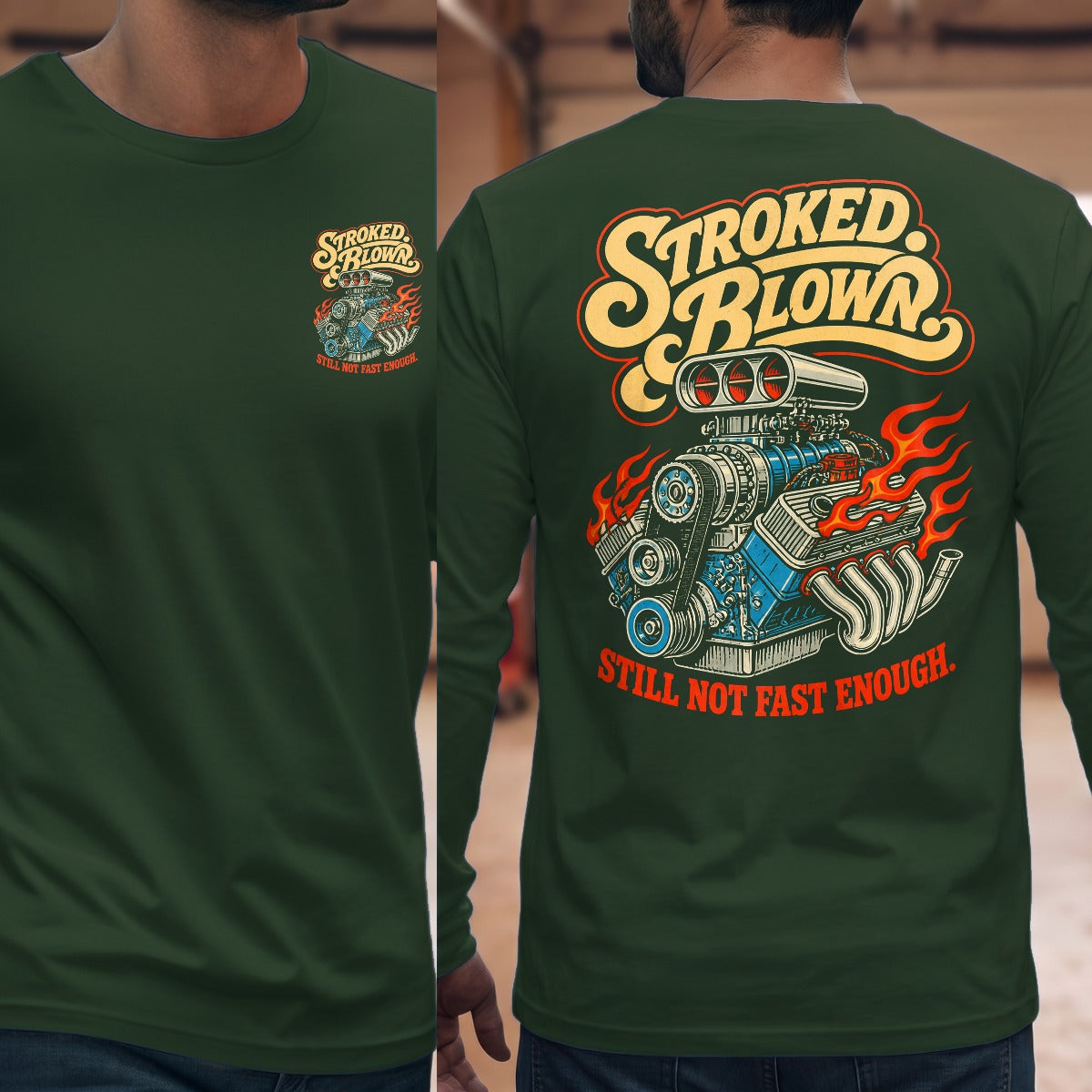 Forest Green | Front & Back