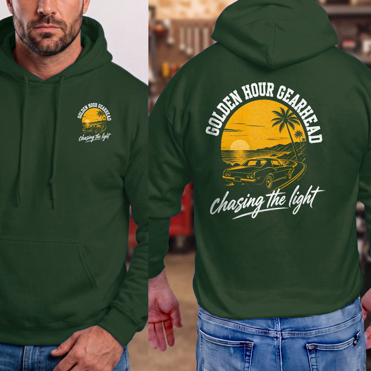 Forest Green | Front & Back