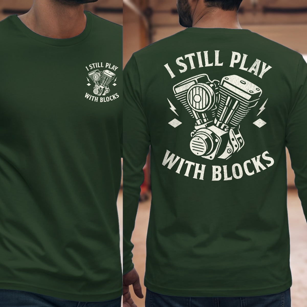 Forest Green | Front & Back