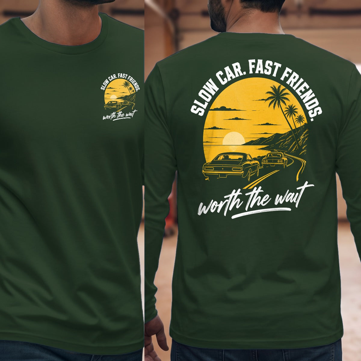Forest Green | Front & Back