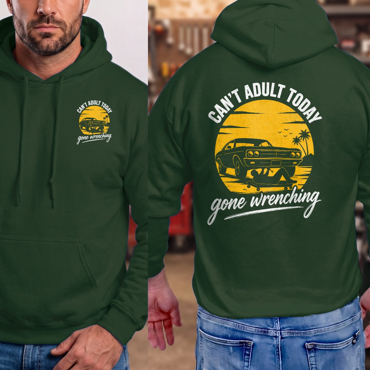 Forest Green | Front & Back