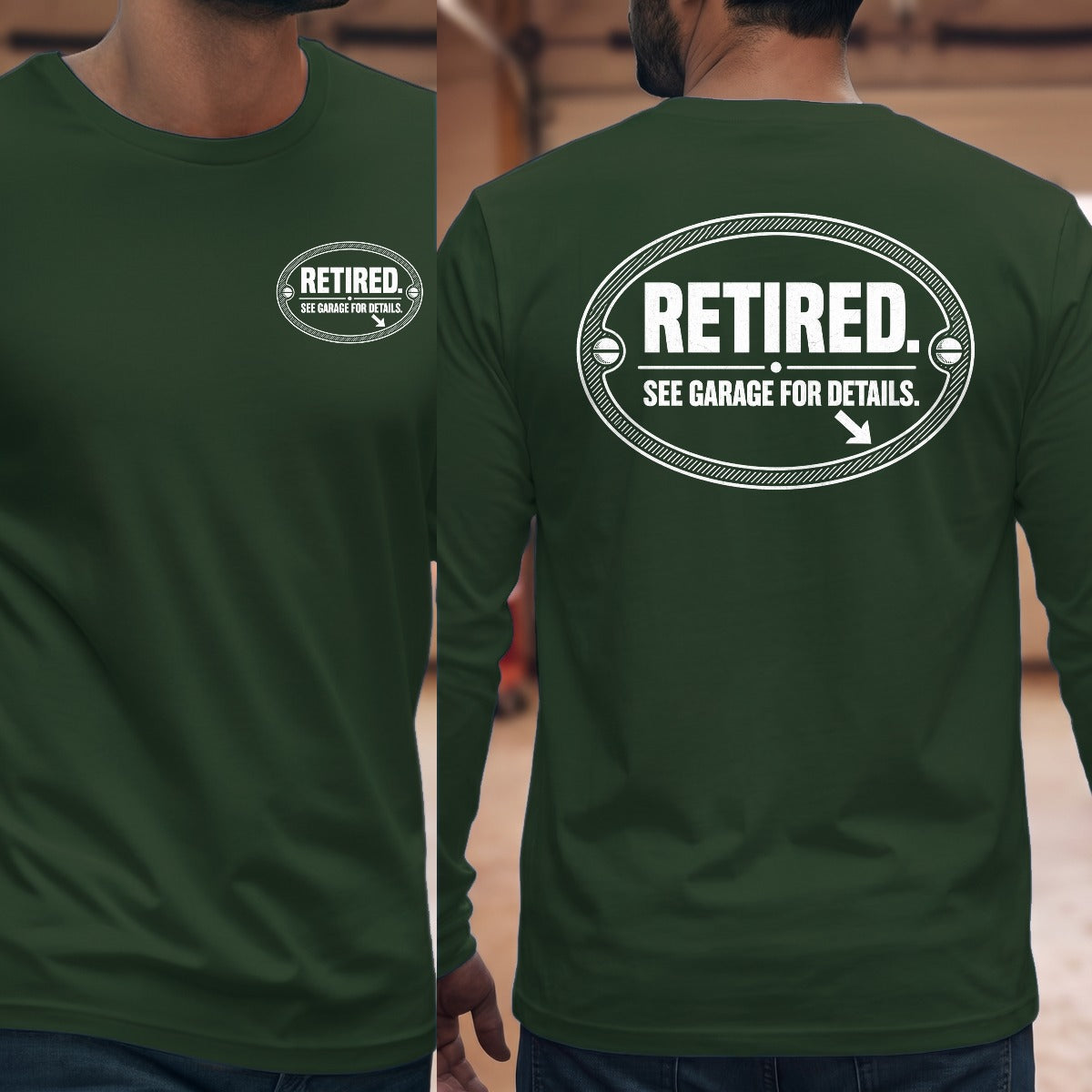 Forest Green | Front & Back