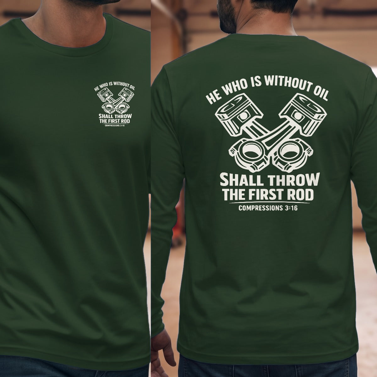 Forest Green | Left Chest + Back
