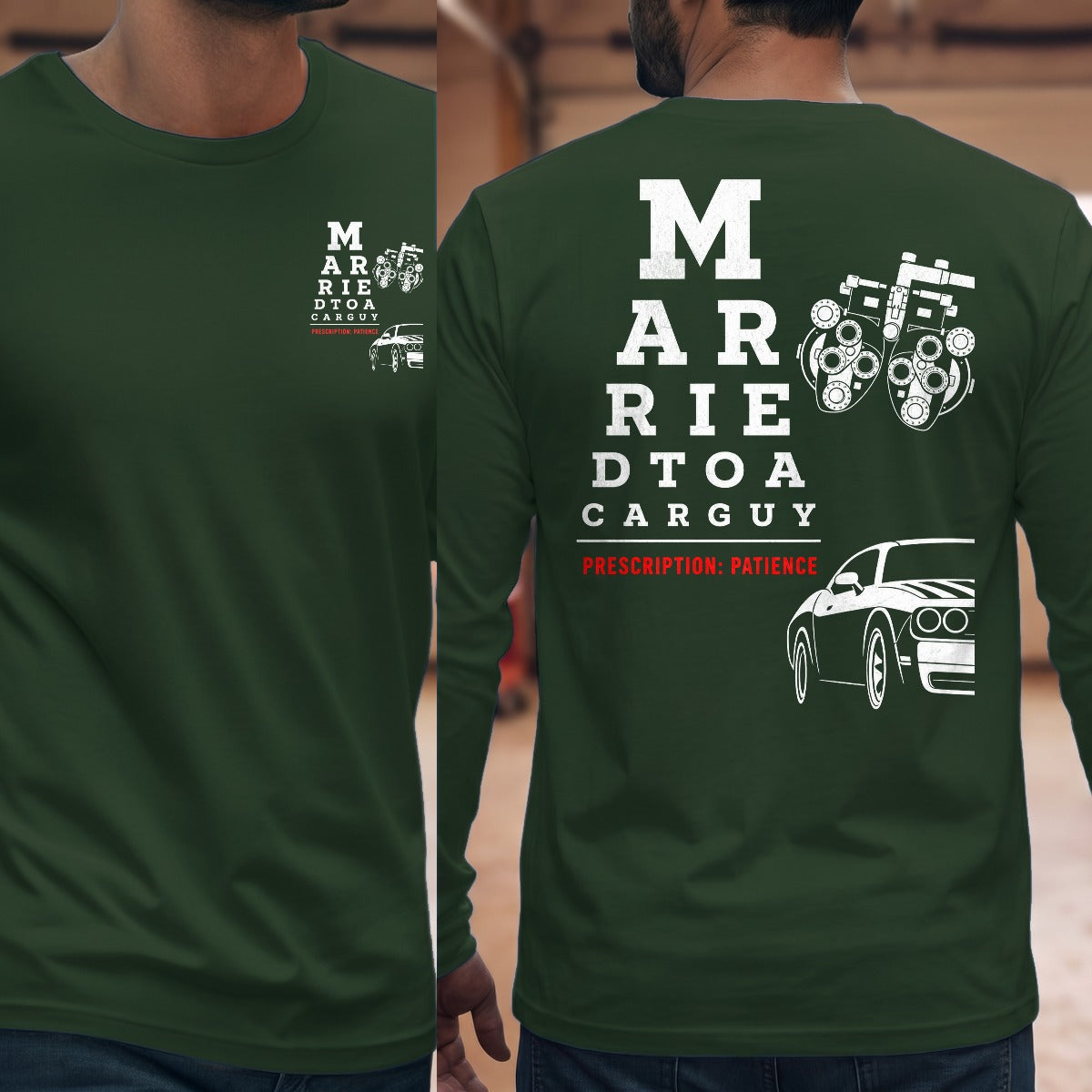 Forest Green | Front & Back