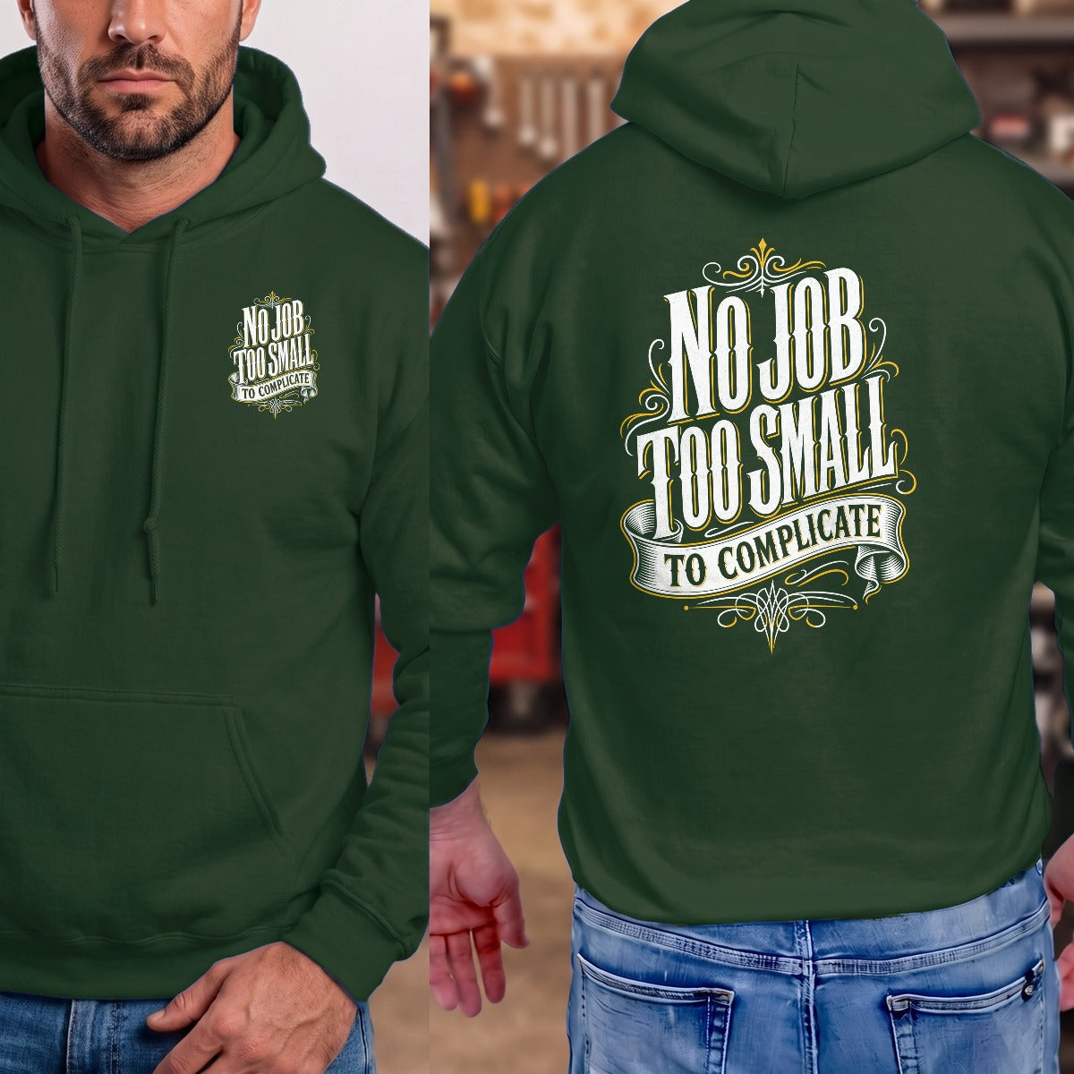 Forest Green | Front & Back