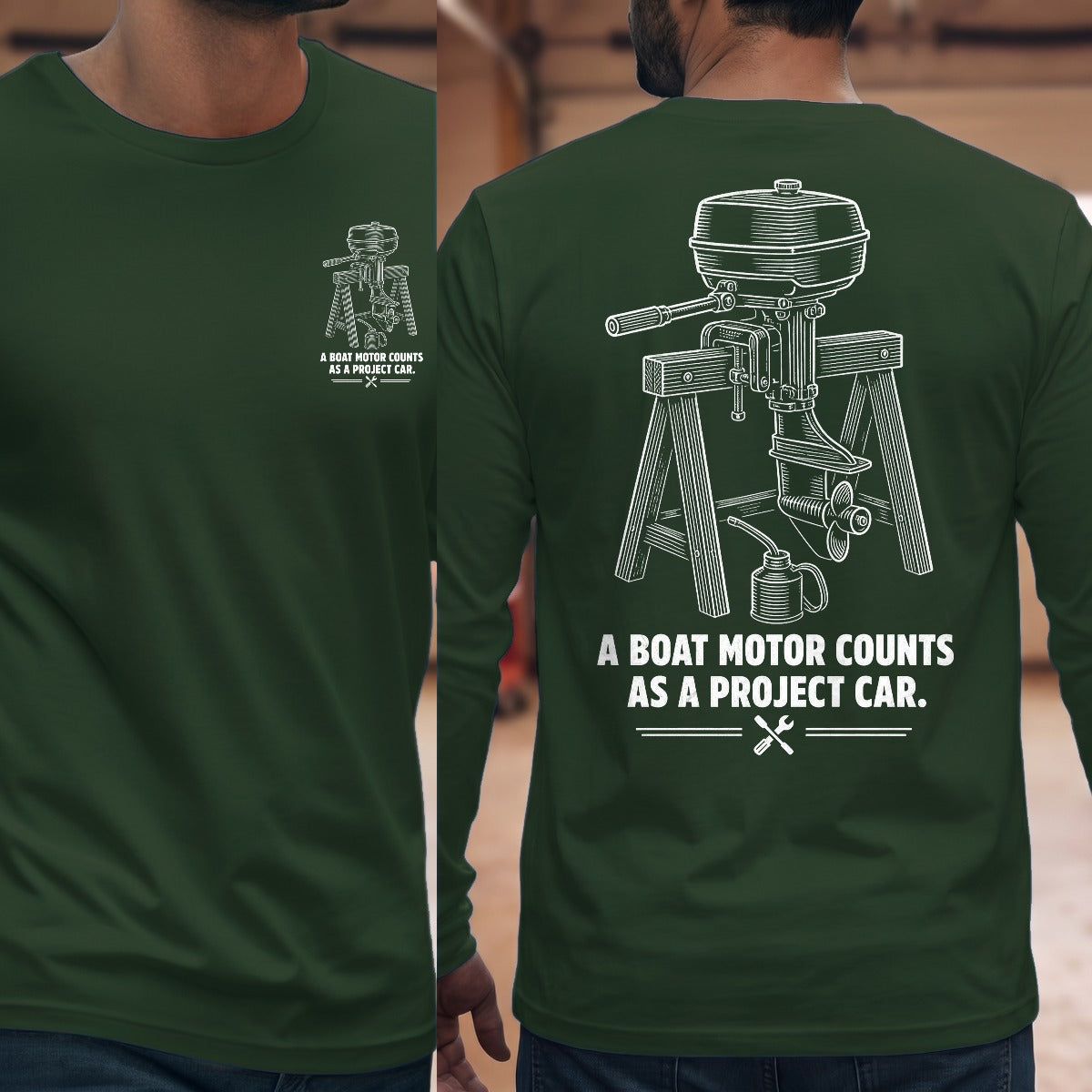Forest Green | Front & Back