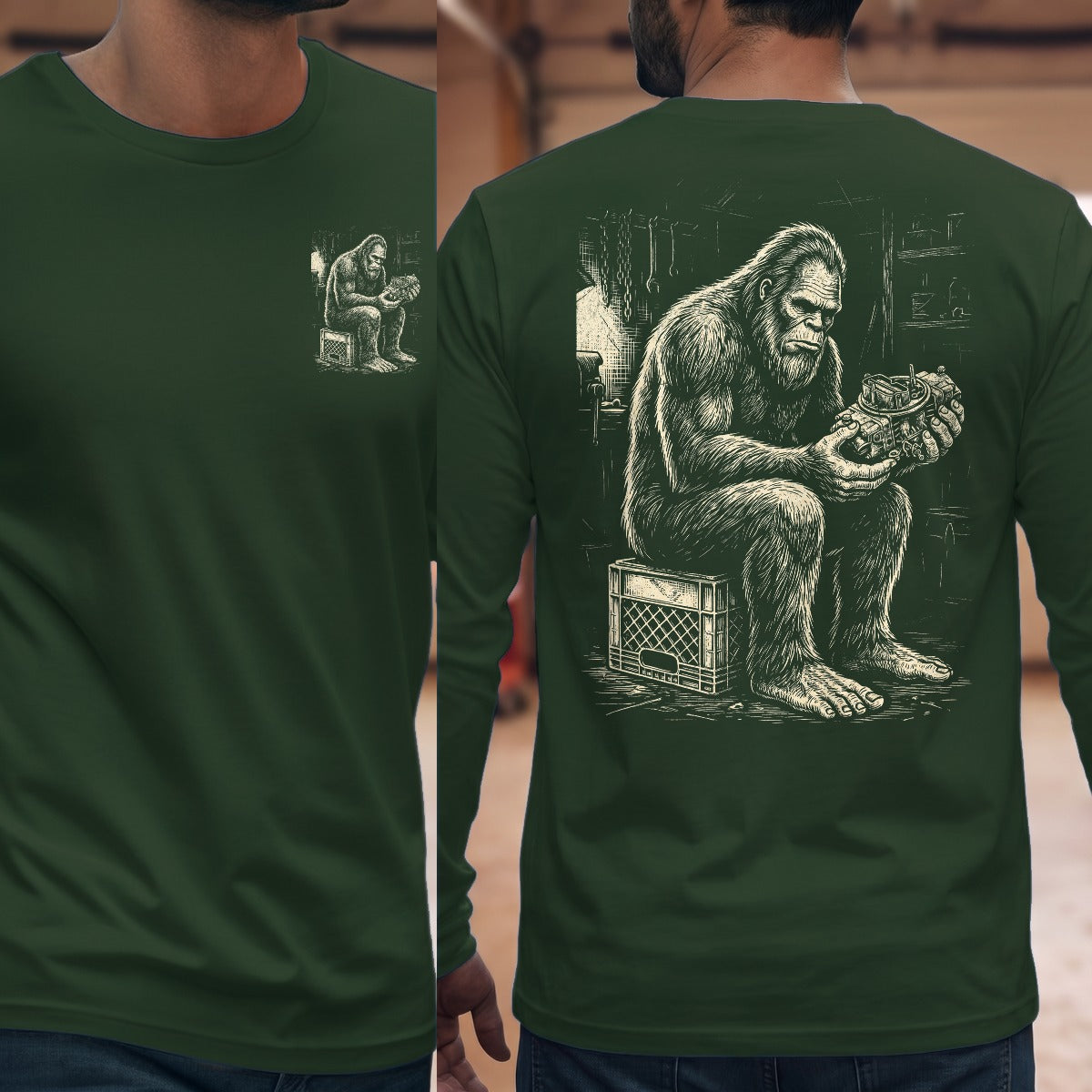 Forest Green | Front & Back