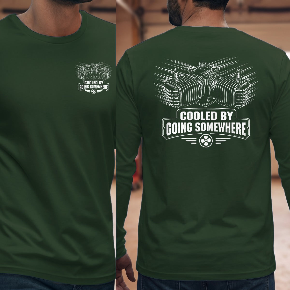 Forest Green | Front & Back