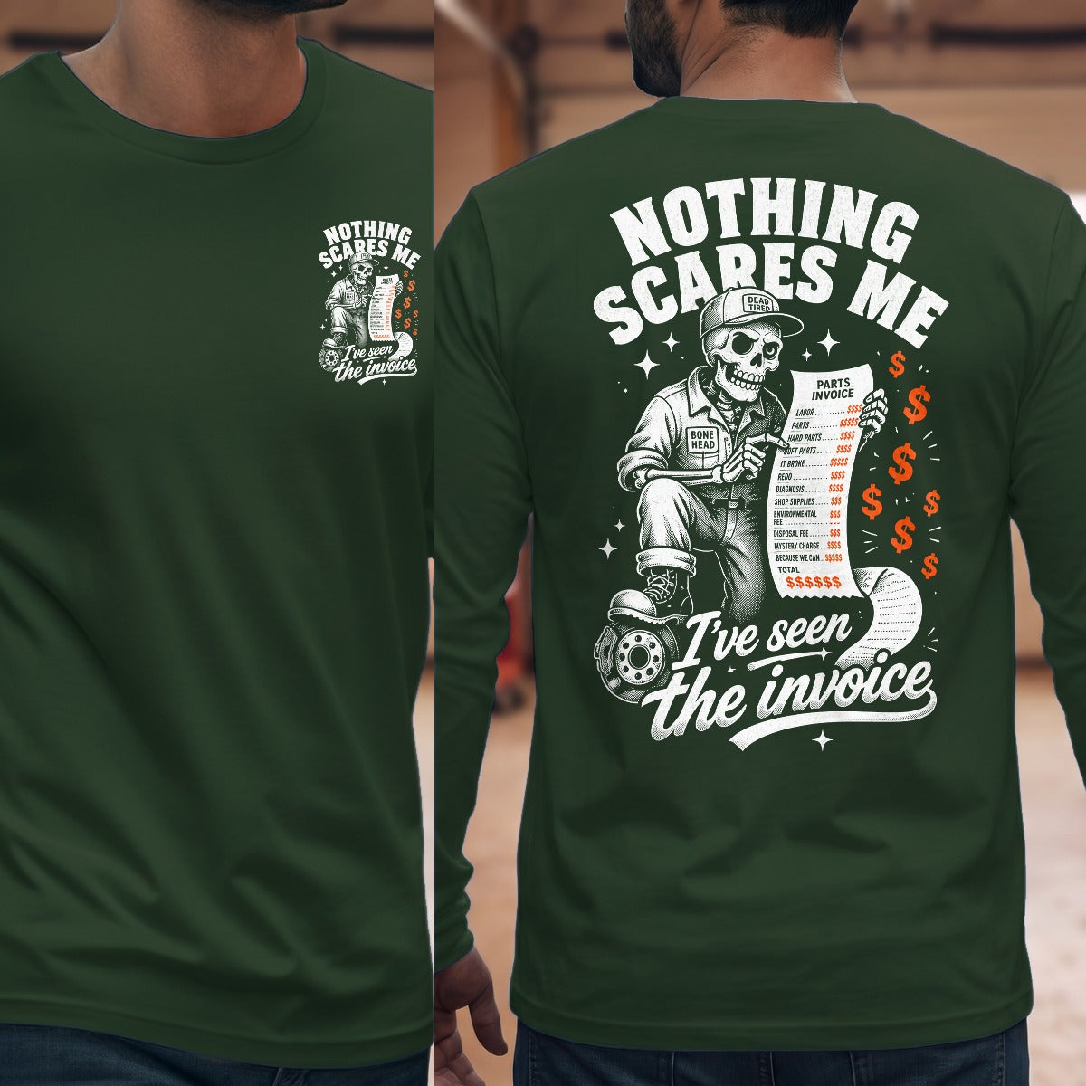 Forest Green | Front & Back