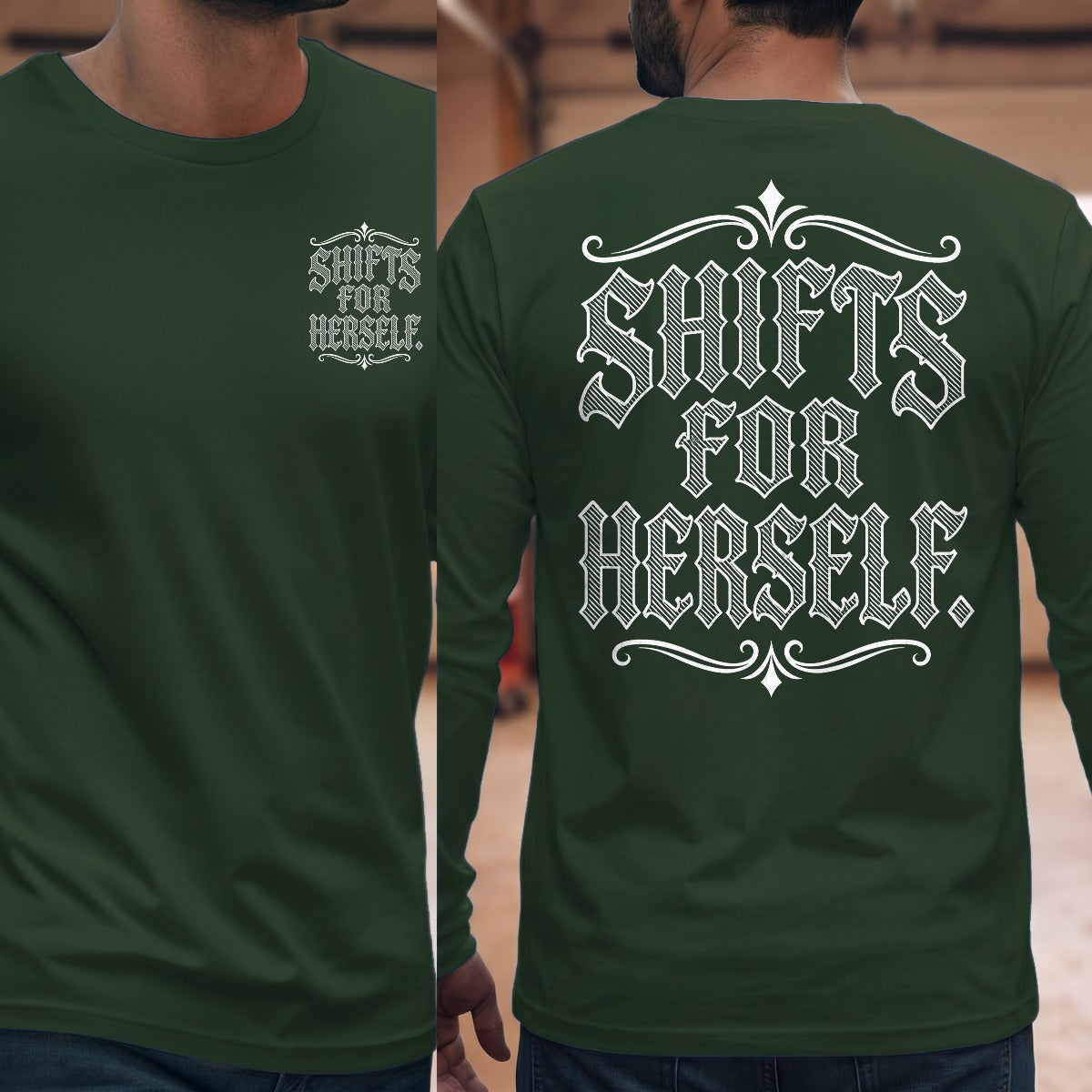 Forest Green | Front & Back