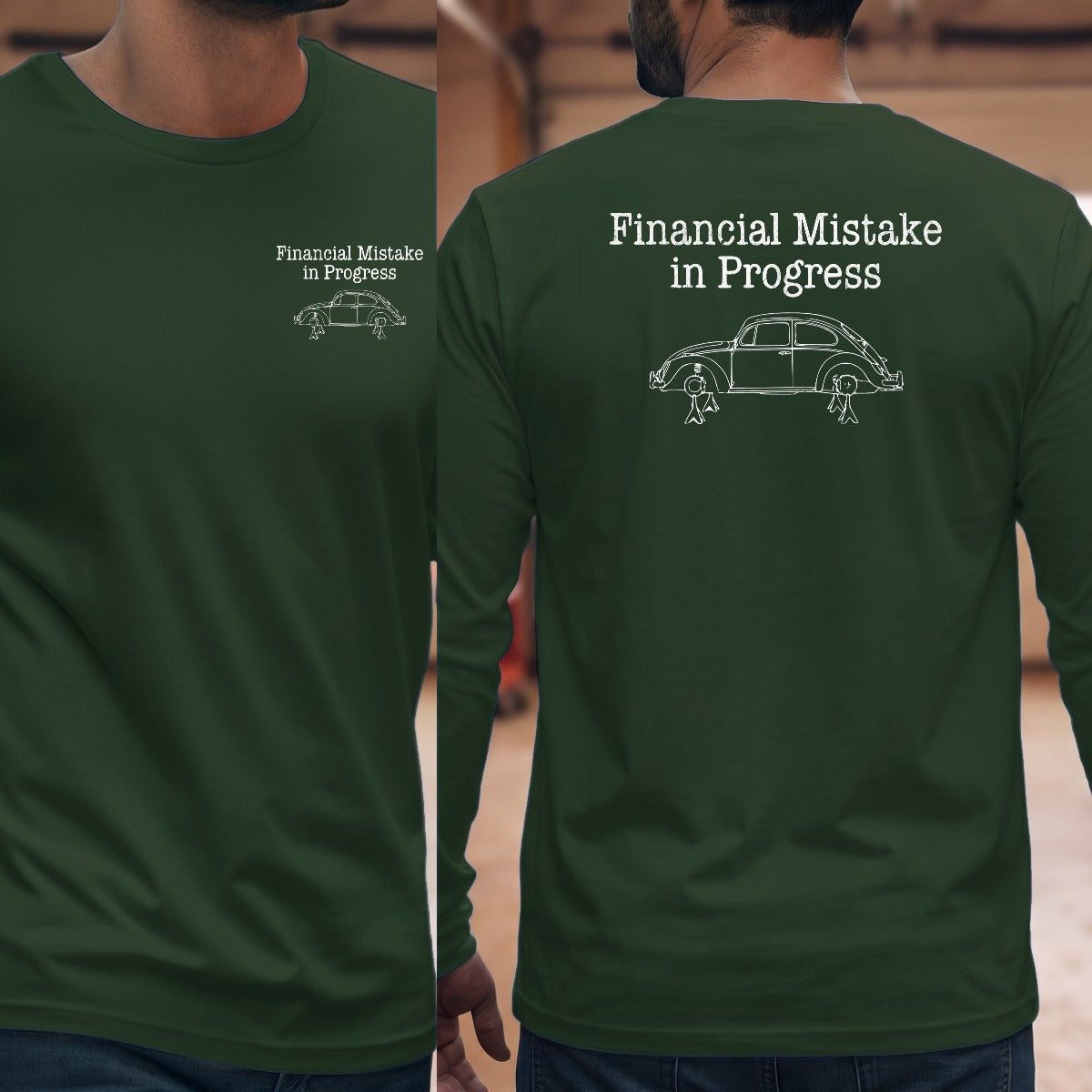 Forest Green | Left Chest + Back