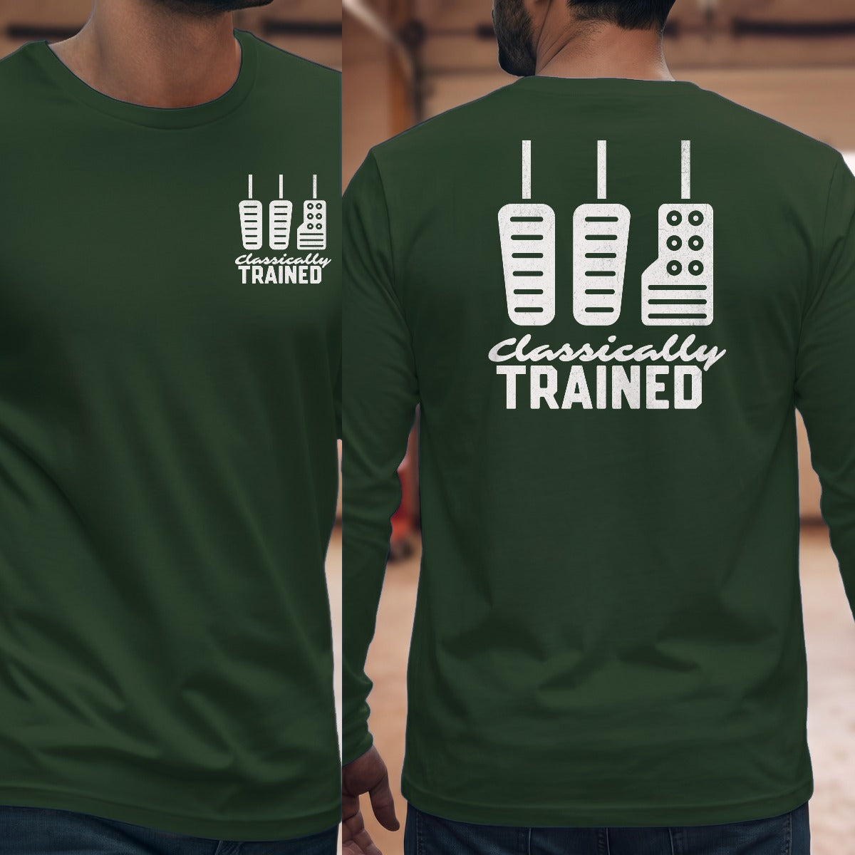 Forest Green | Left Chest + Back