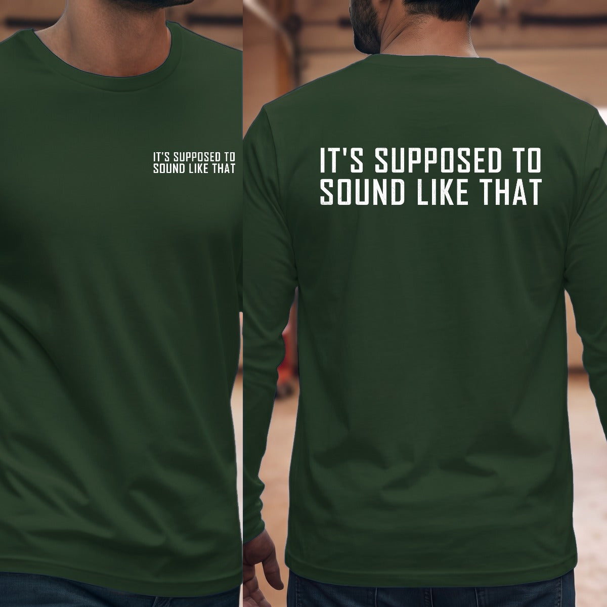 Forest Green | Front & Back