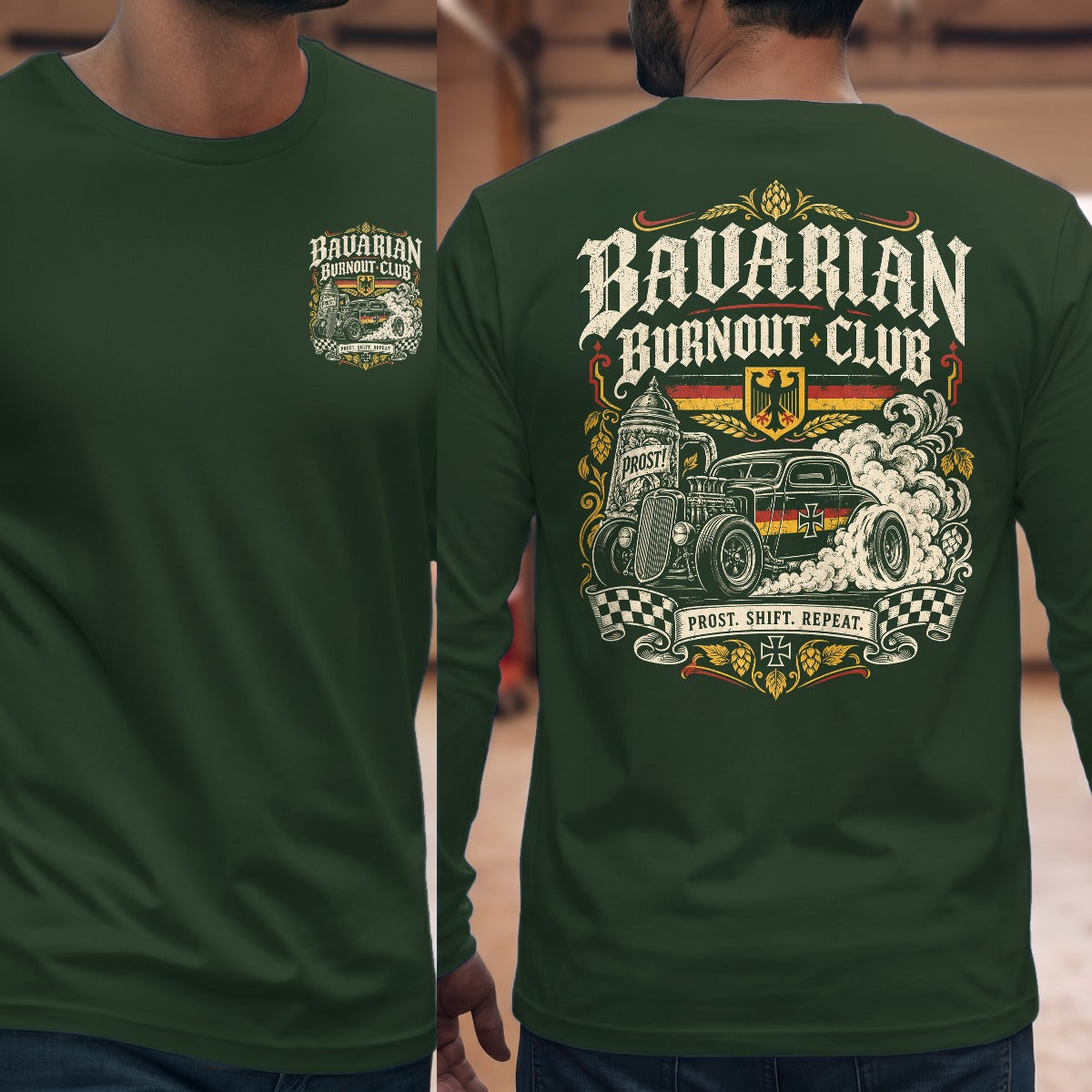 Forest Green | Front & Back