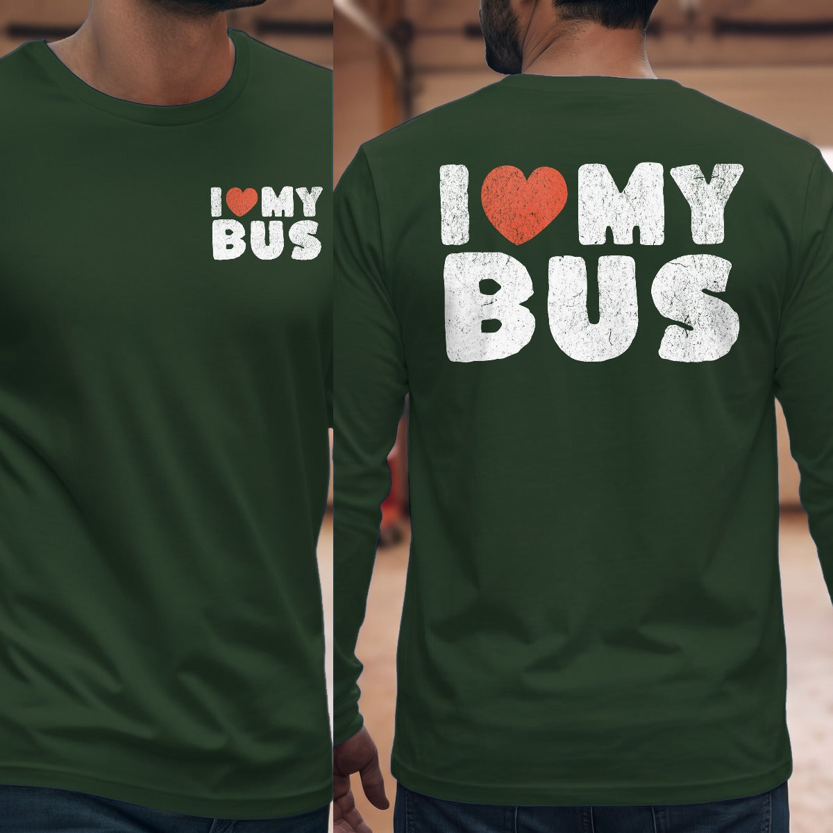 Forest Green | Front & Back