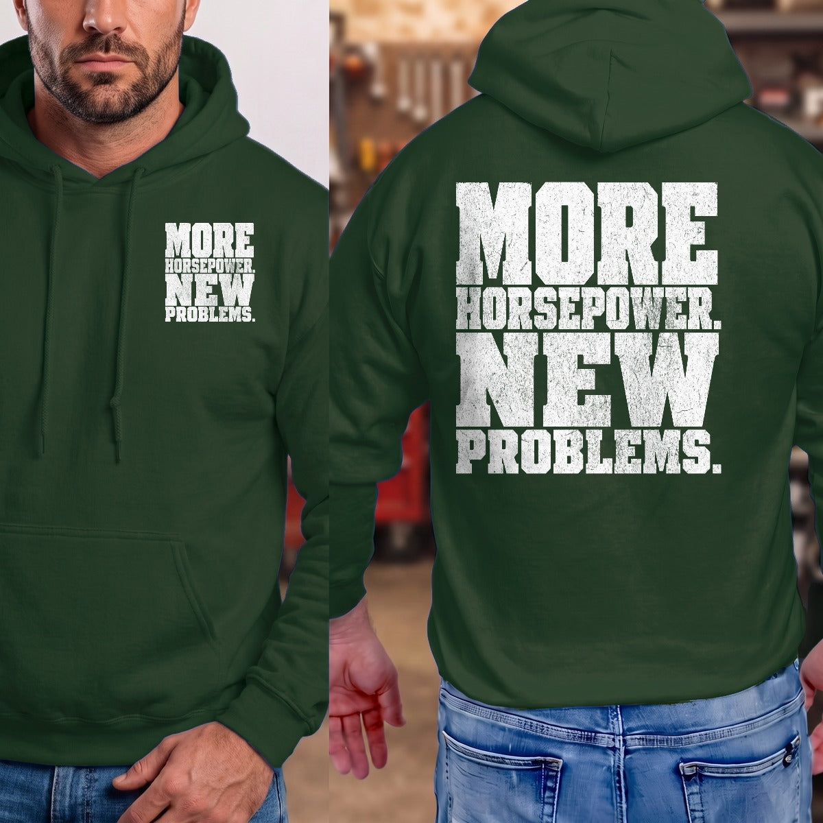Forest Green | Front & Back