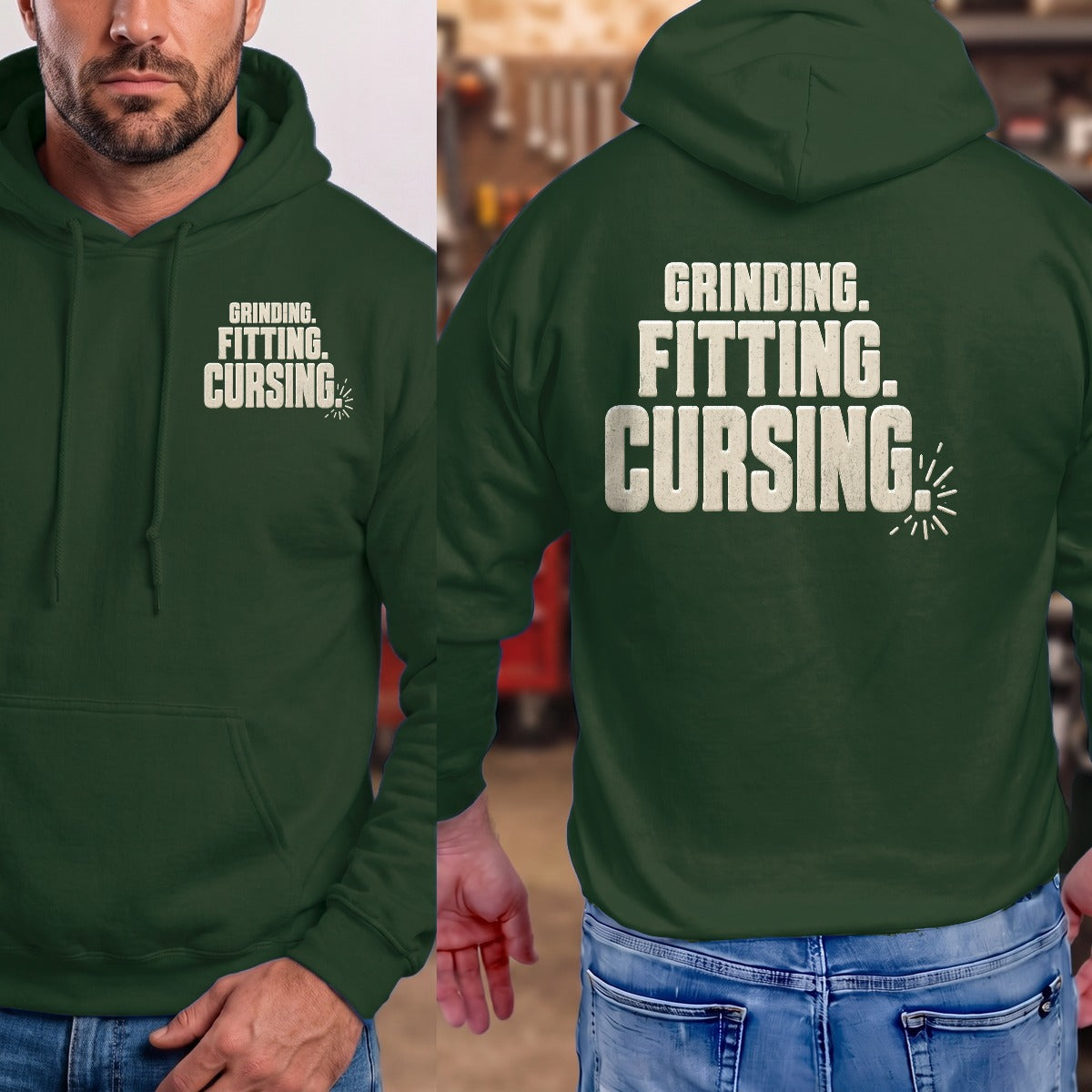 Forest Green | Front & Back