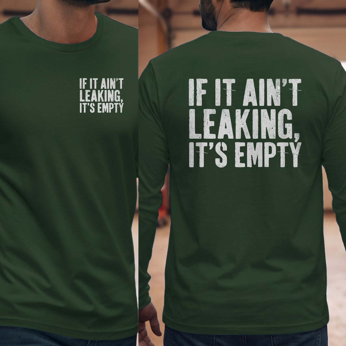 Forest Green | Left Chest + Back