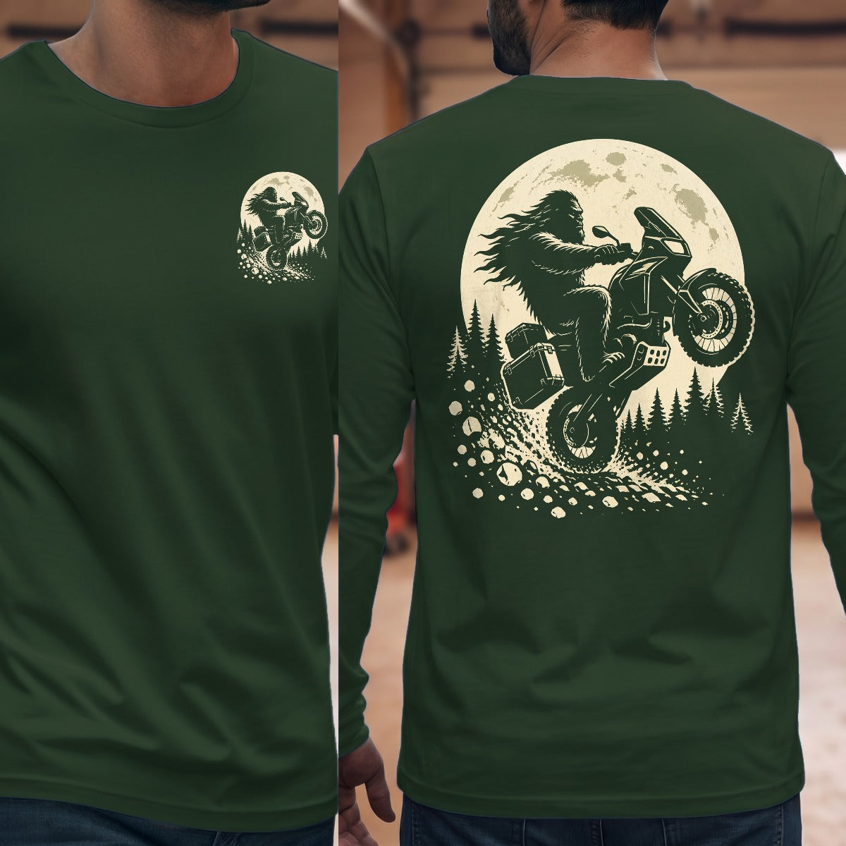 Forest Green | Front & Back