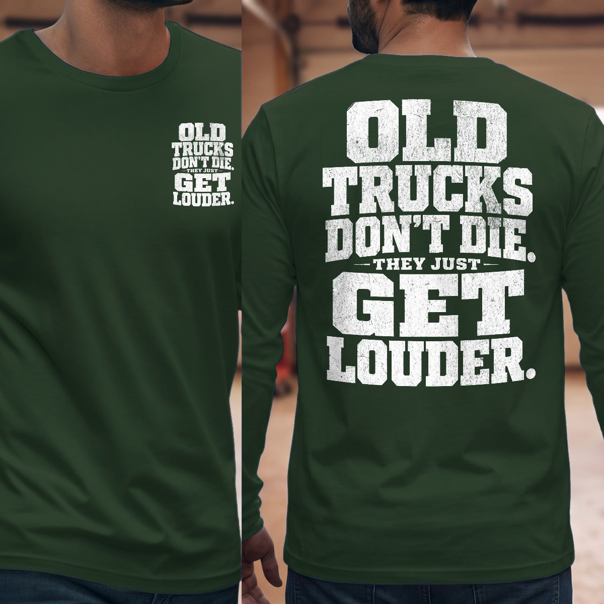 Forest Green | Front & Back