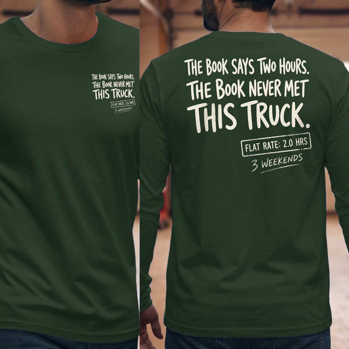 Forest Green | Front & Back