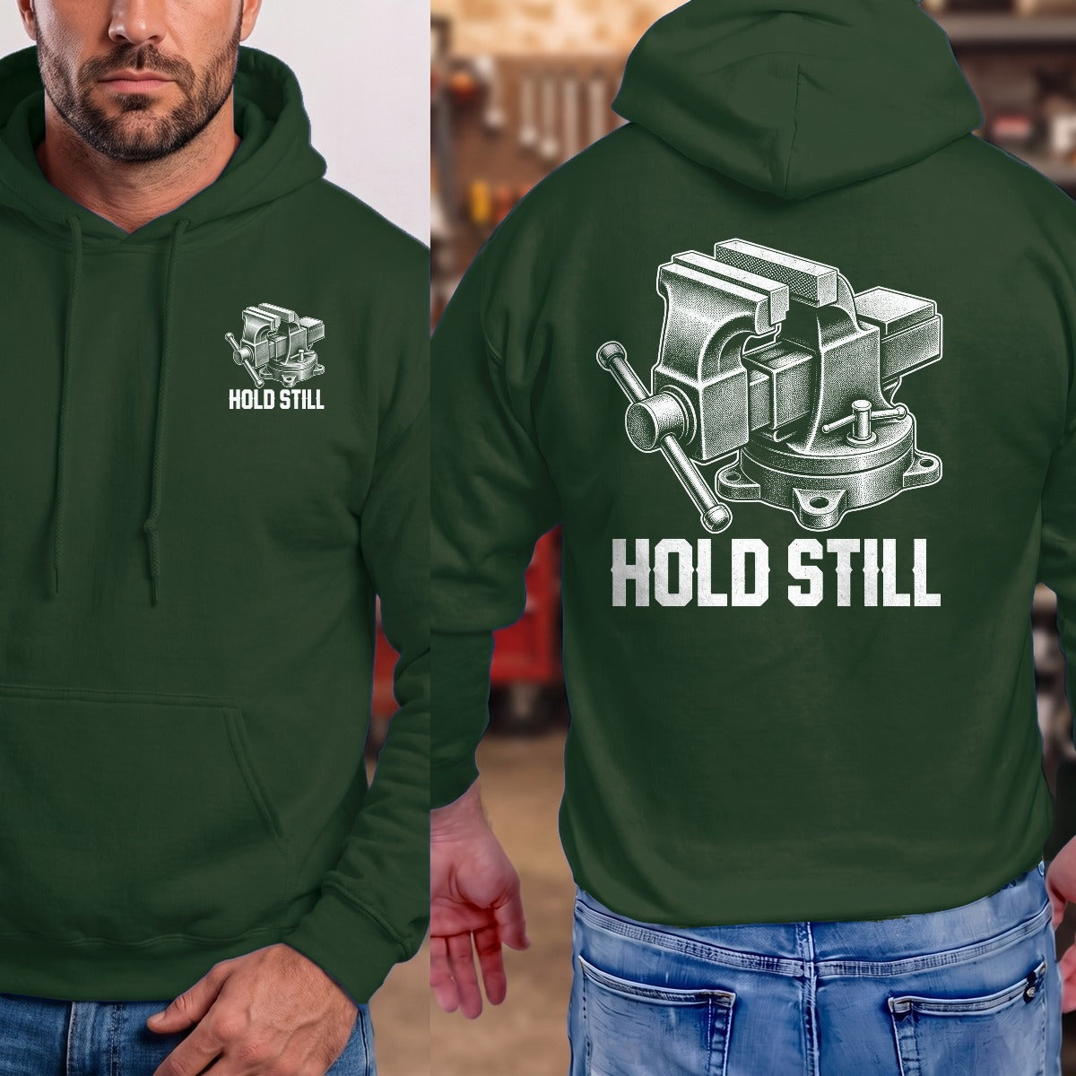 Forest Green | Front & Back