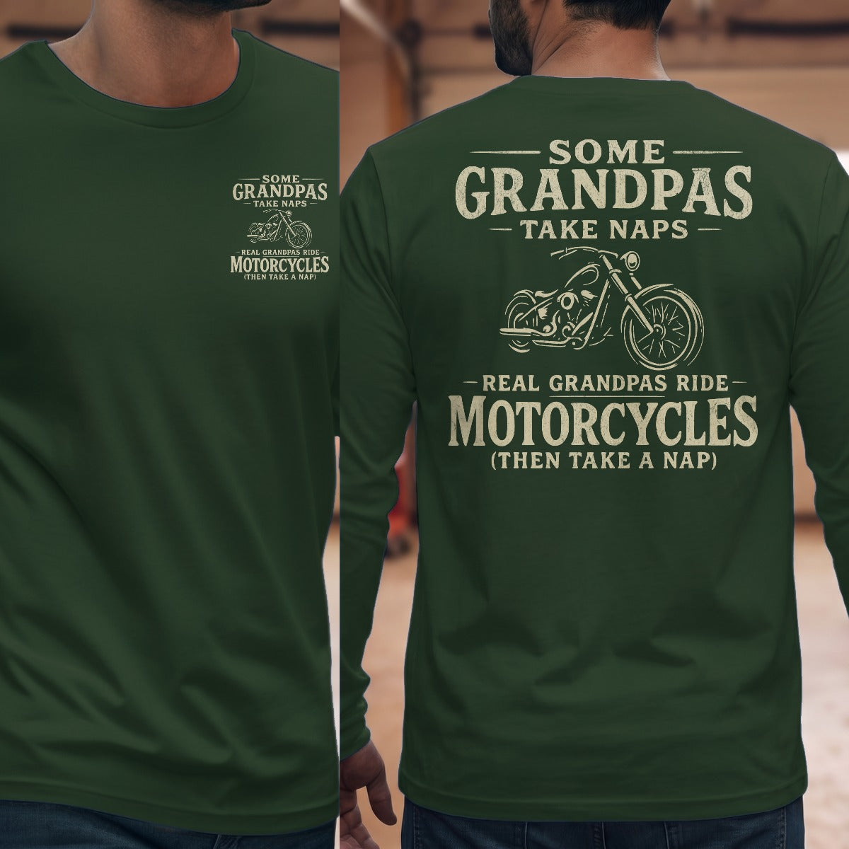Forest Green | Front & Back