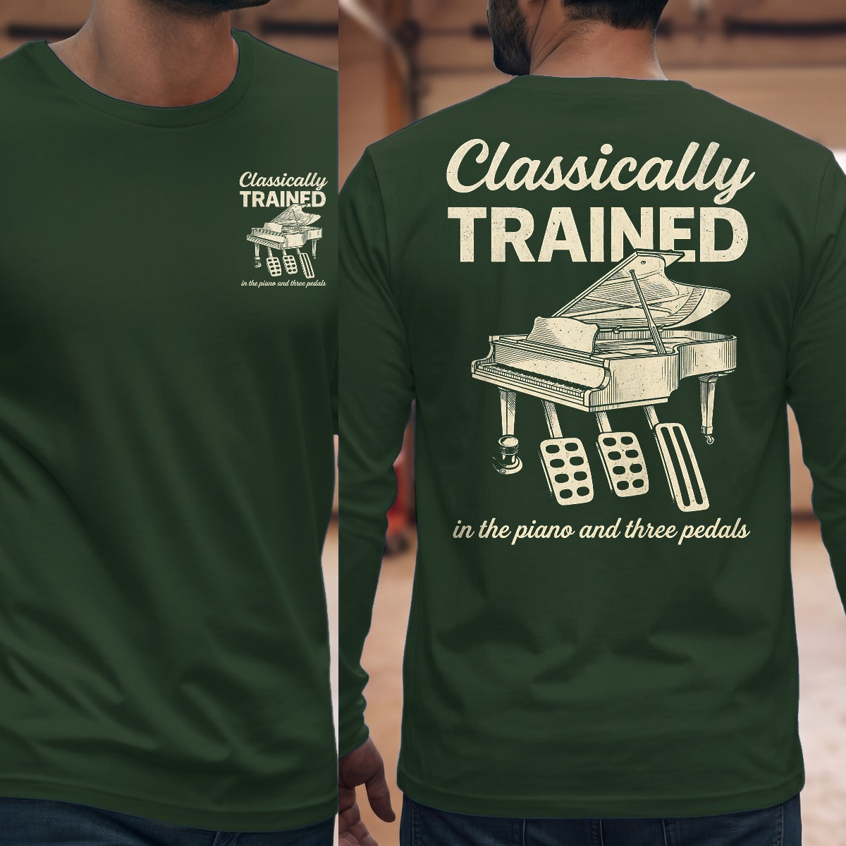 Forest Green | Front & Back