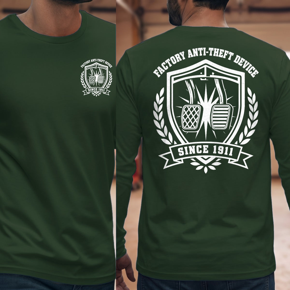 Forest Green | Front & Back