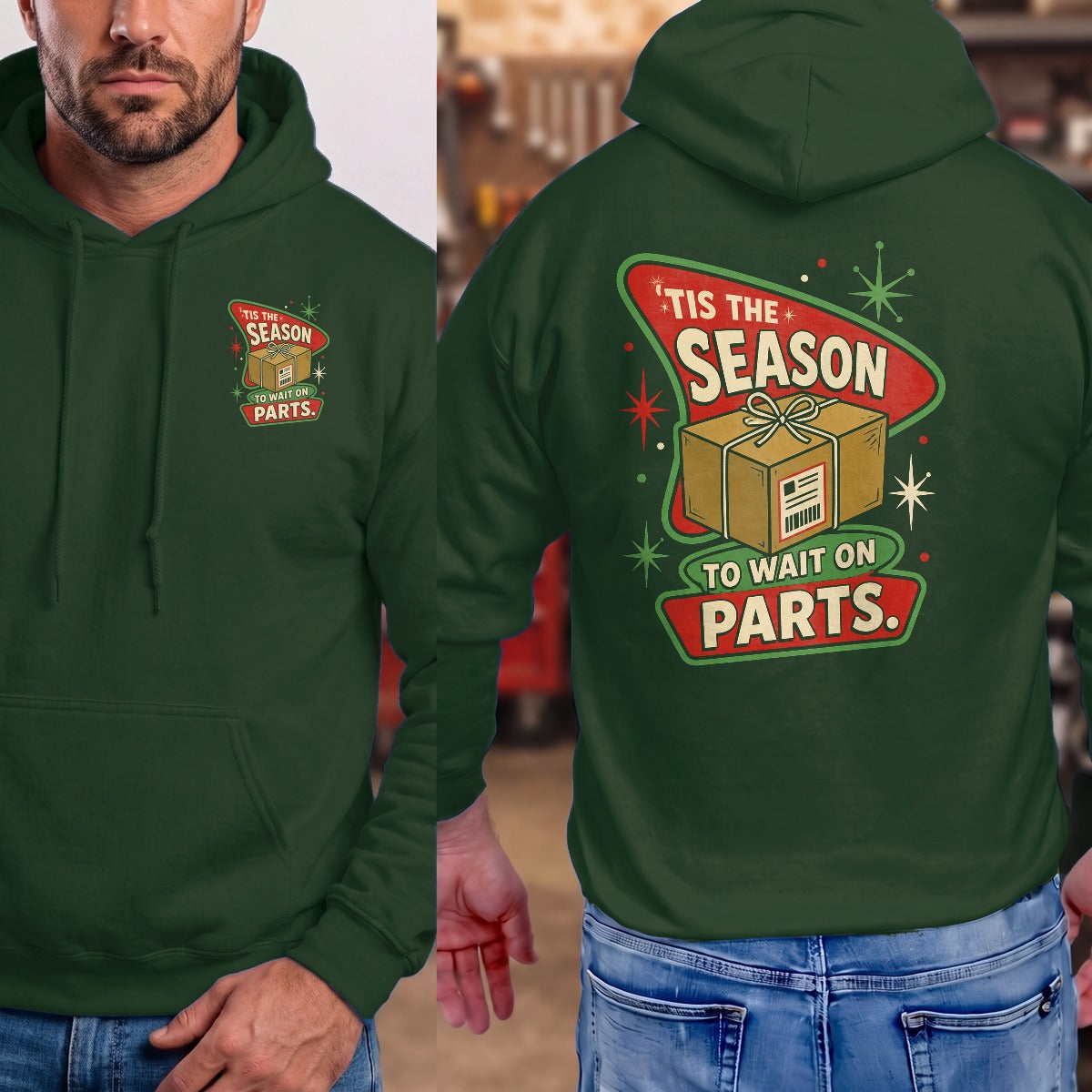 Forest Green | Front & Back