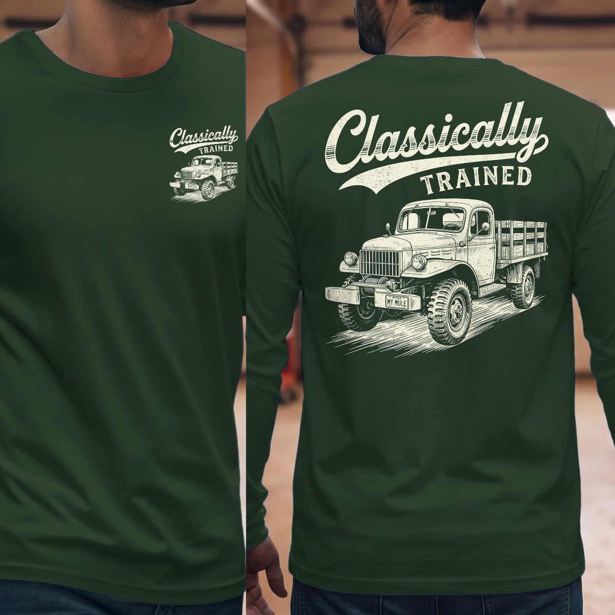 Forest Green | Front & Back