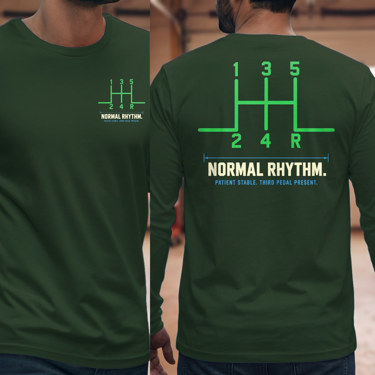 Forest Green | Front & Back