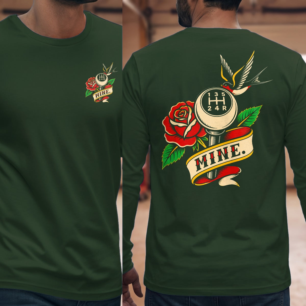 Forest Green | Front & Back
