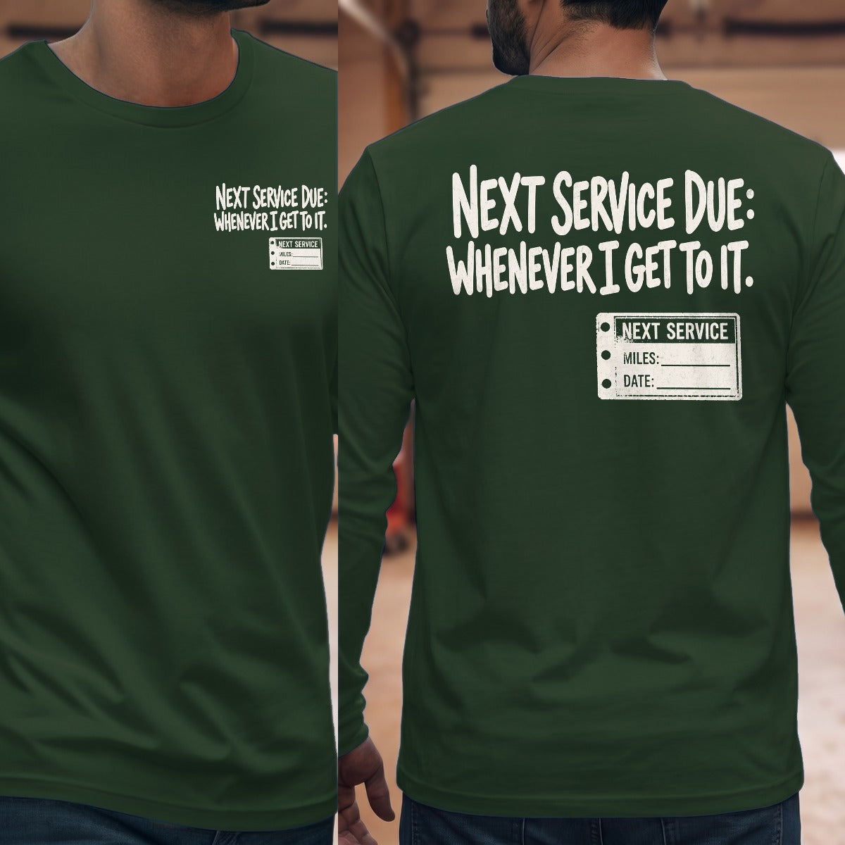 Forest Green | Front & Back